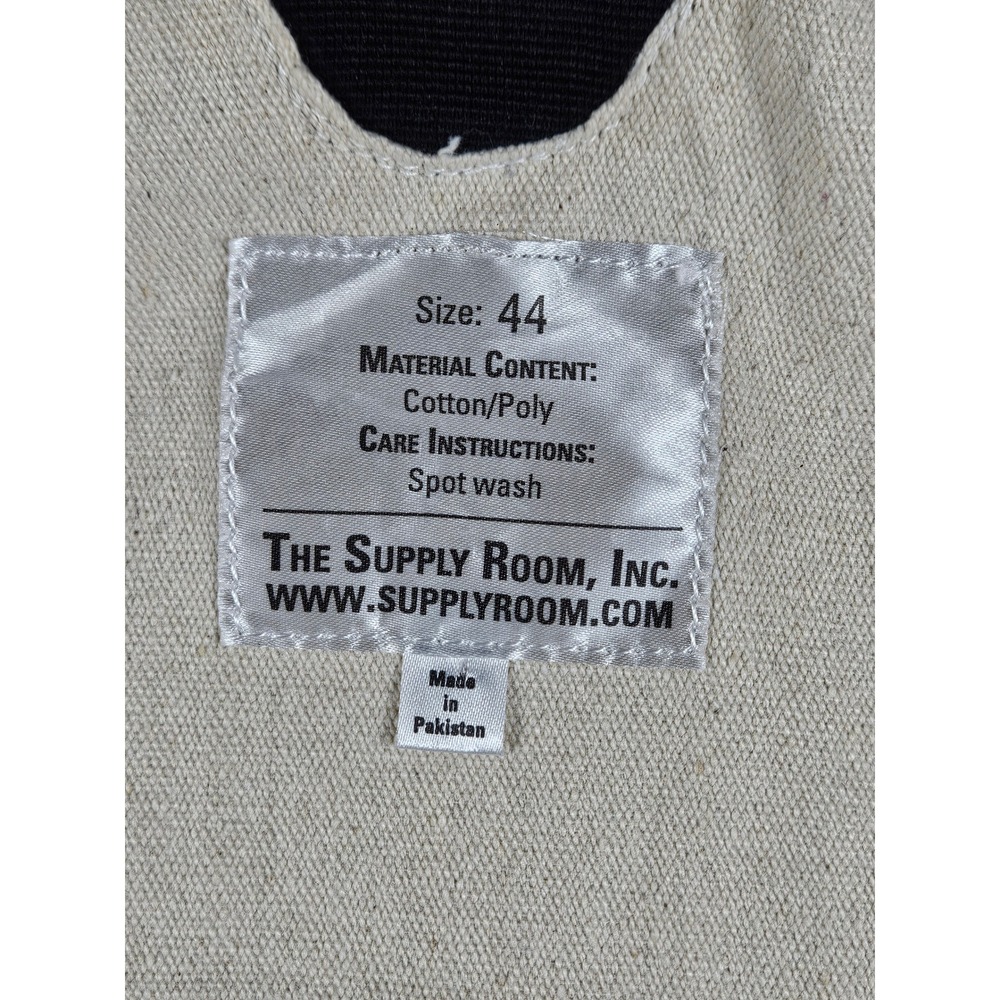 The Supply Room Blue Canvas Rifle Shooting Jacket Size 44 Competition Coat 873 - Picture 4 of 11